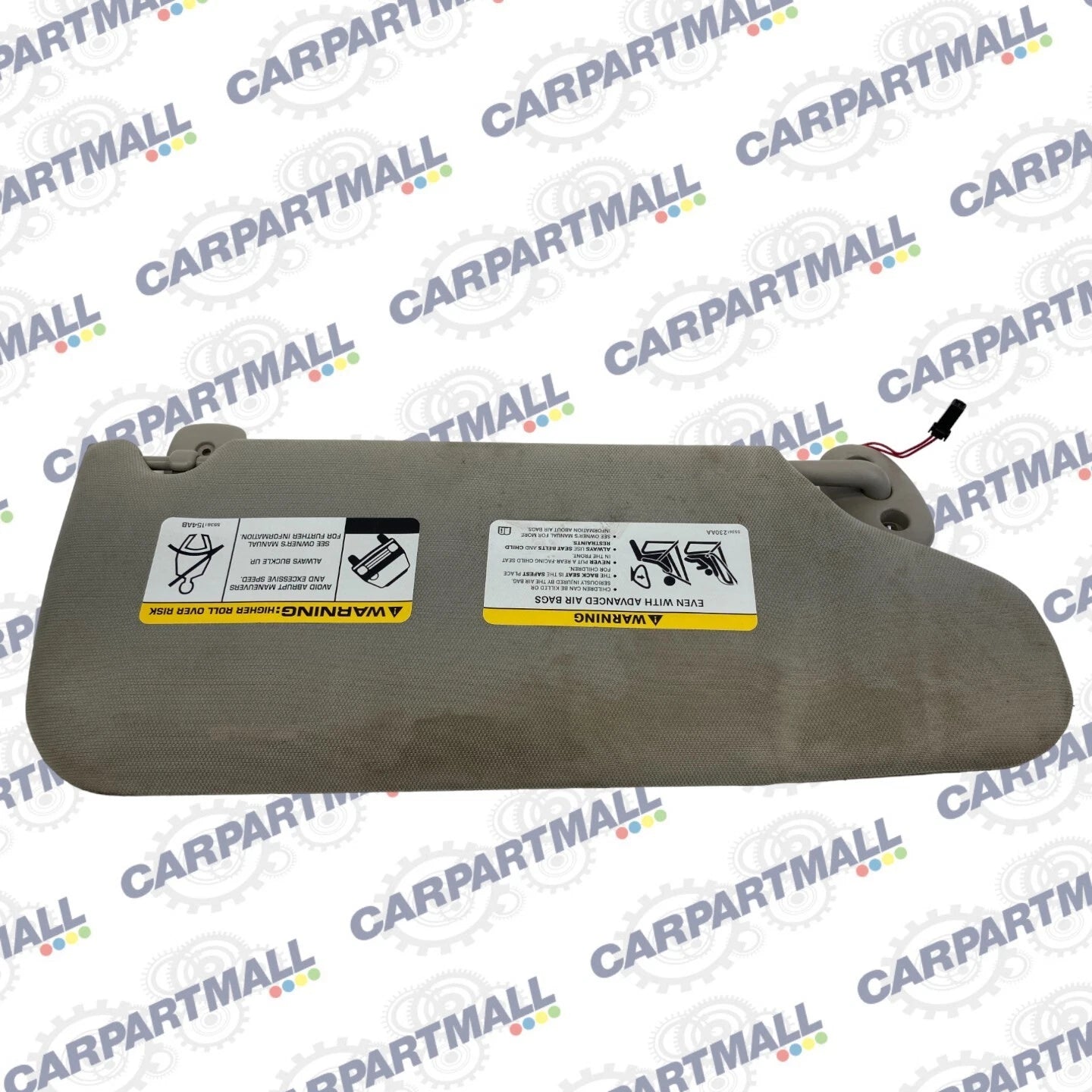 2005-2010 JEEP GRAND CHEROKEE LEFT DRIVER SIDE SUNVISOR SUN VISOR SHADE OEM