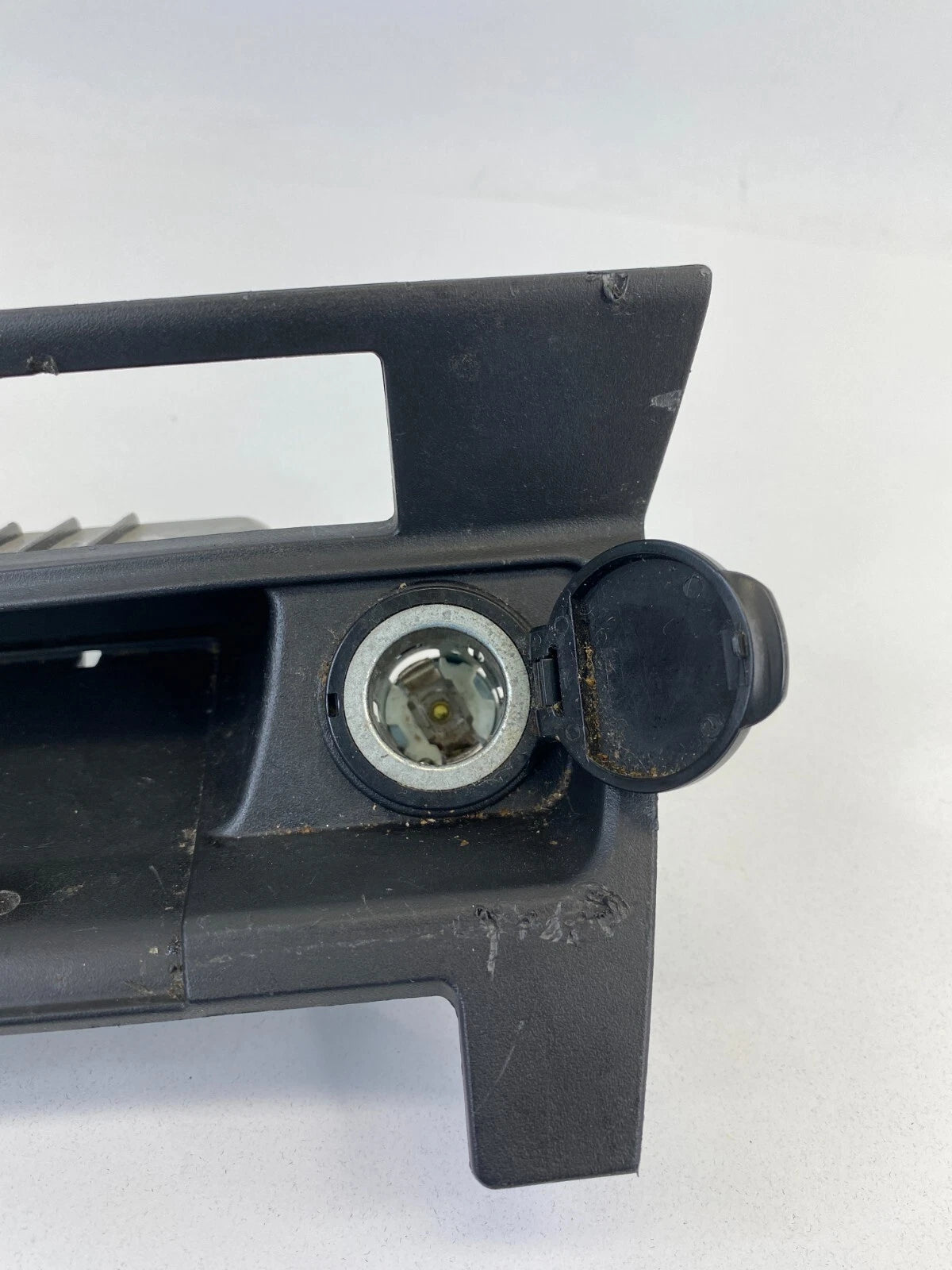 2010-2012 DODGE CALIBER DASH STORAGE INSERT W POCKET 12V & HAZARD SWITCH BEZEL