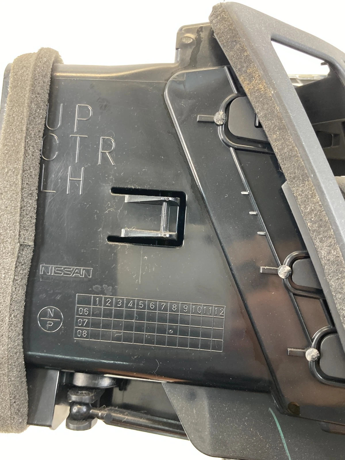 2008-2013 INFINITI G37 SEDAN DASH NAVI INFO CONTROL PANEL SWITCH OEM