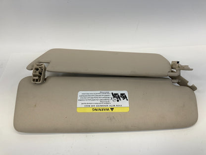 2011-2017 VW Volkswagen Touareg Roof Sunvisor Sun Visor Shade Pair Set OEM