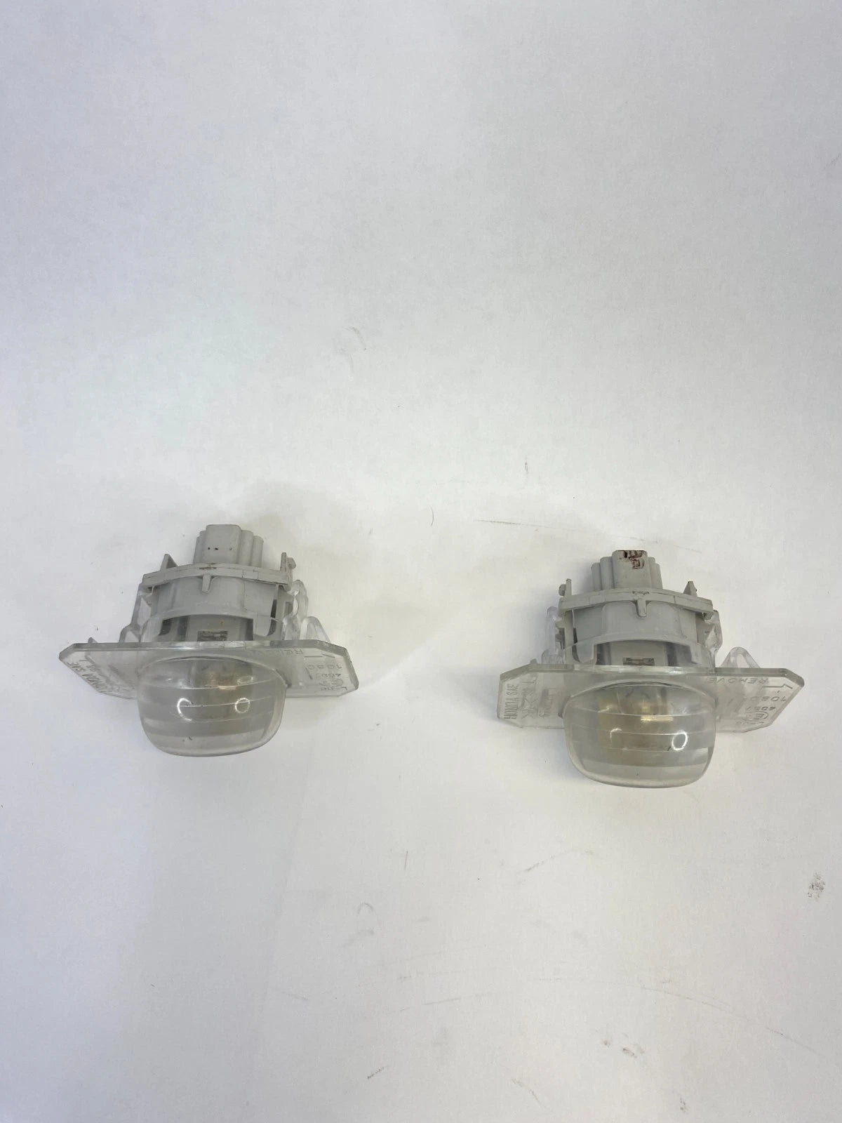 2001-2011 HONDA CIVIC SEDAN REAR TRUNK LICENSE PLATE LIGHT LAMP PAIR SET OEM