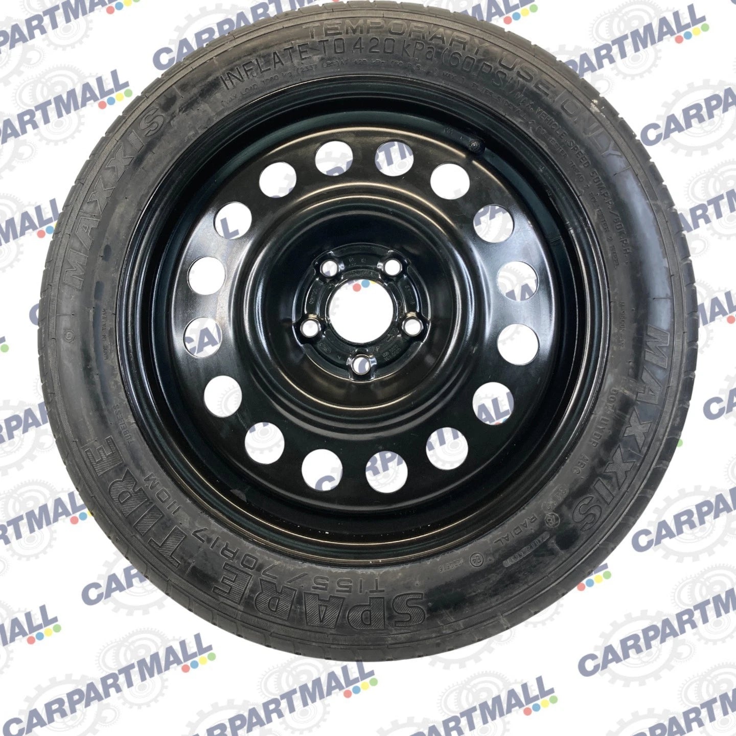 2013-2019 Ford Escape Emergency Spare Tire Wheel Compact Donut T155/70R17 110M