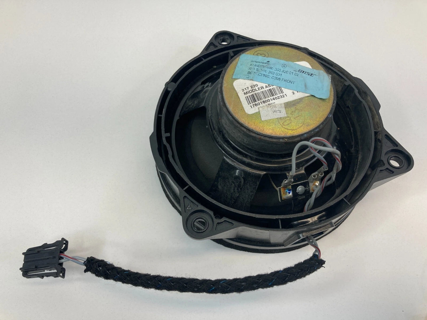 1999-2003 MERCEDES-BENZ CLK430 FRONT RIGHT SIDE DOOR SPEAKER AUDIO 2088200102