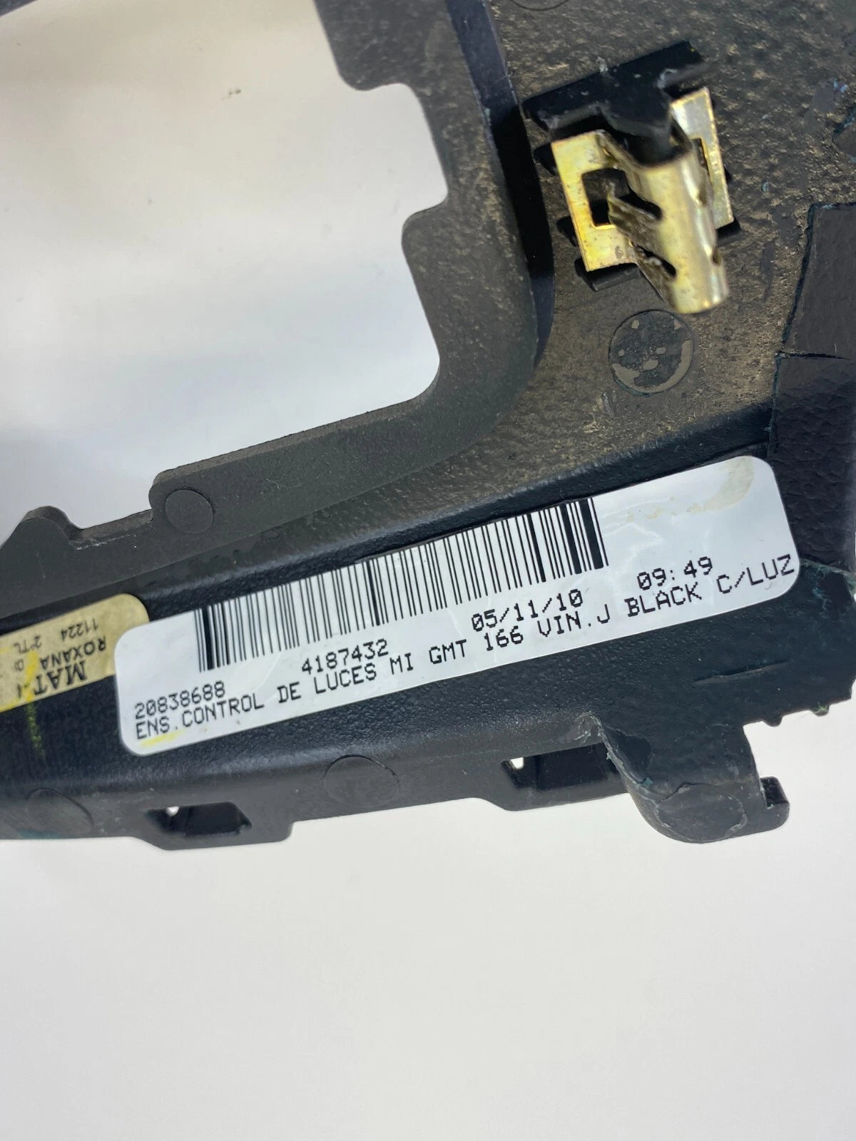2010-2016 CADILLAC SRX DASH HEADLIGHT SWITCH CONTROL BEZEL TRIM COVER 20838688