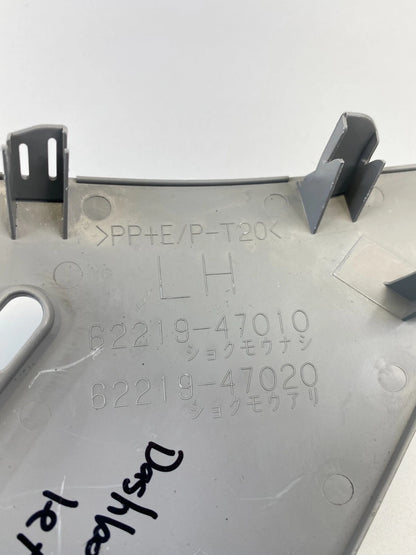 04-09 TOYOTA PRIUS FRONT LEFT INTERIOR PILLAR TRIM BEZEL END COVER 62219-47010