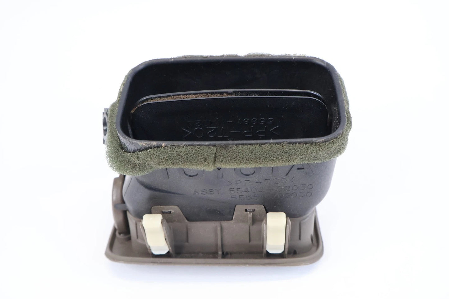 1998-2002 TOYOTA COROLLA DASH LEFT AIR VENT COIN HOLDER DIMMER SWITCH BEIGE OEM