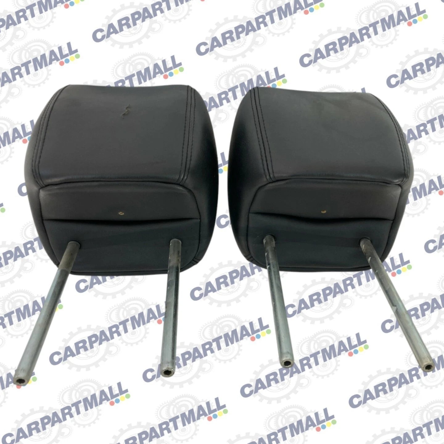 2009-2012 CHEVY TRAVERSE FRONT LEFT & RIGHT SEAT HEADREST HEAD REST SET LEATHER