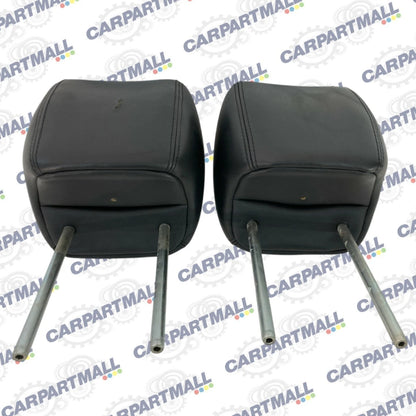 2009-2012 CHEVY TRAVERSE FRONT LEFT & RIGHT SEAT HEADREST HEAD REST SET LEATHER