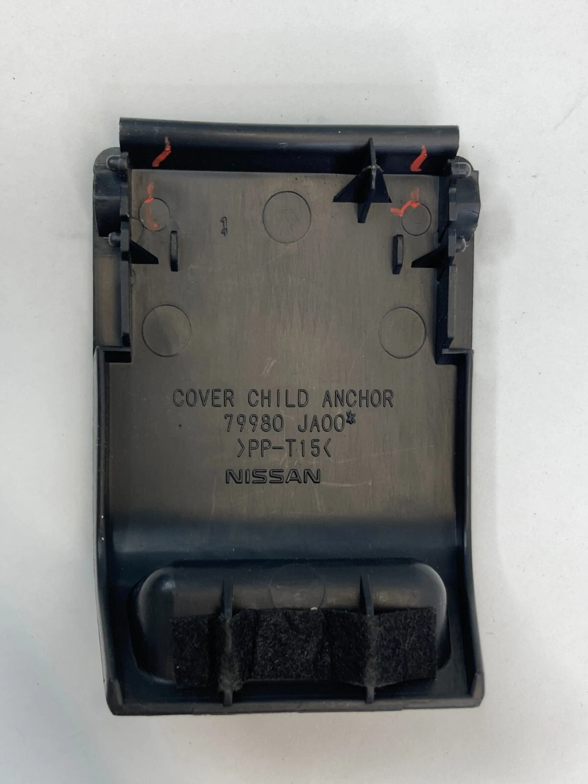 2007-2012 NISSAN ALTIMA REAR SEAT CHILD SAFETY ANCHOR HOOK CAP COVER 79980JA00