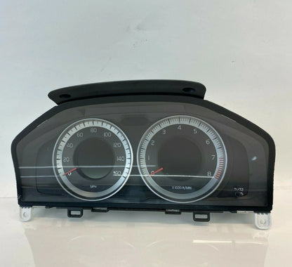 11-13 VOLVO S60 S80 SPEEDOMETER INSTRUMENT CLUSTER GAUGES UNK MILES 31343326AA