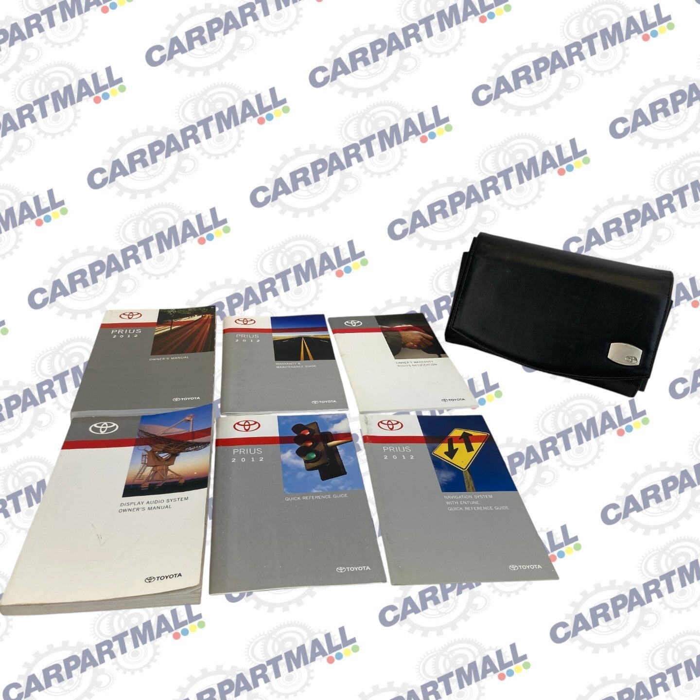 2012 Toyota Prius Owners Owner's Manual Warranty Guide Navigation System Guide