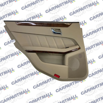 2006-2016 MERCEDES-BENZ E350 REAR LEFT SIDE INTERIOR DOOR PANEL W/ WINDOW SWITCH