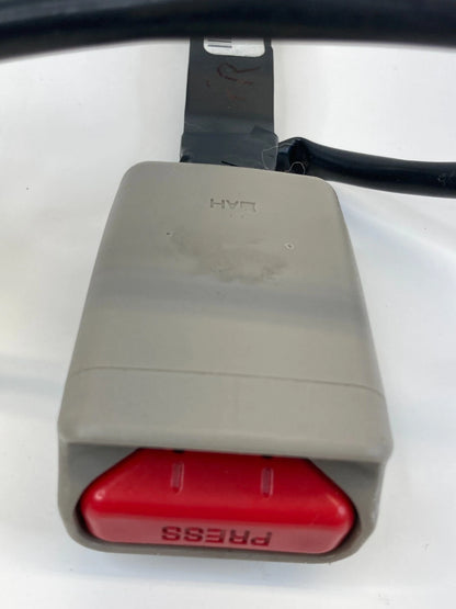 2012 FORD FUSION SE FRONT RIGHT PASSENGER SEAT BELT BUCKLE GRAY MANUAL ONLY OEM