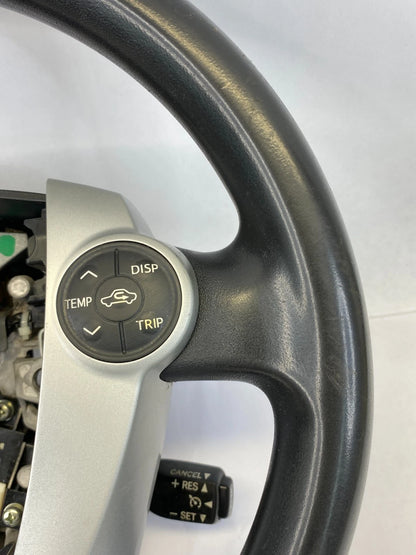 2012-2015 TOYOTA PRIUS TWO STEERING WHEEL W/AUDIO CRUISE CONTROL SWITCH OEM