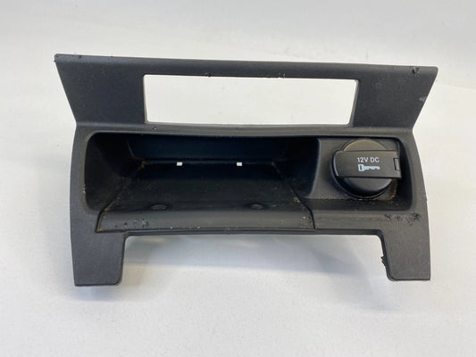 2010-2012 DODGE CALIBER DASH STORAGE INSERT W POCKET 12V & HAZARD SWITCH BEZEL