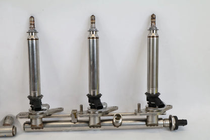 12-16 MERCEDES E350 3.5L V6 LEFT & RIGHT FUEL INJECTOR RAIL SET OEM A2760703995