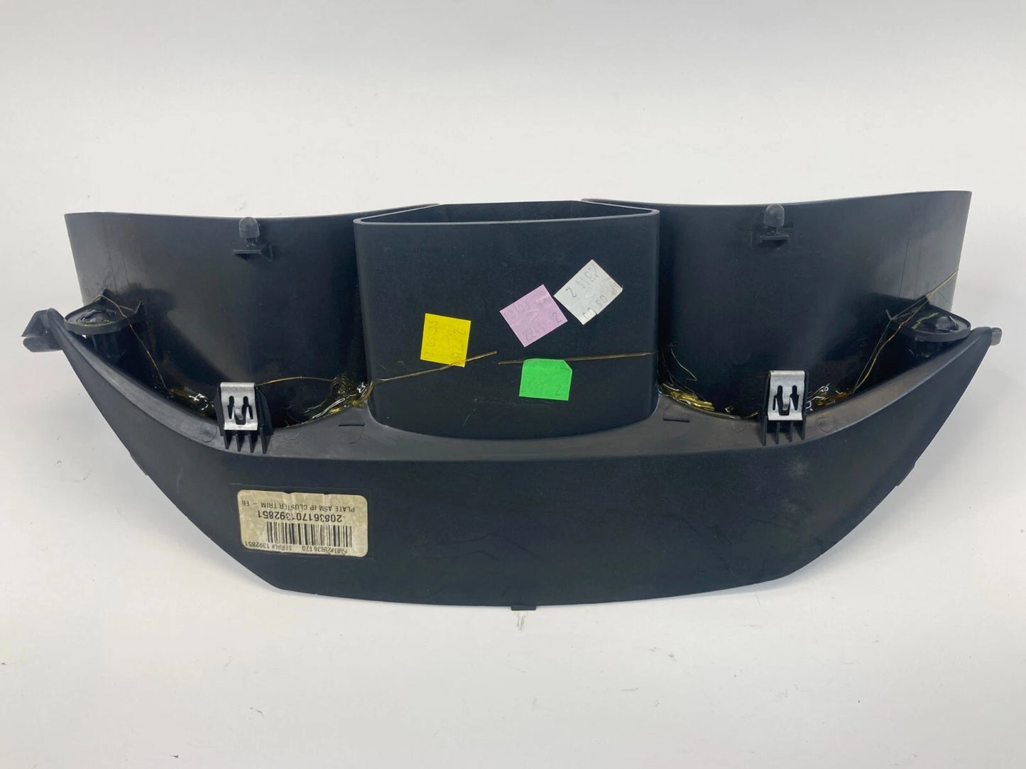 2009-2012 CHEVROLET TRAVERSE DASH SPEEDOMETER CLUSTER BEZEL TRIM 20836170 OEM