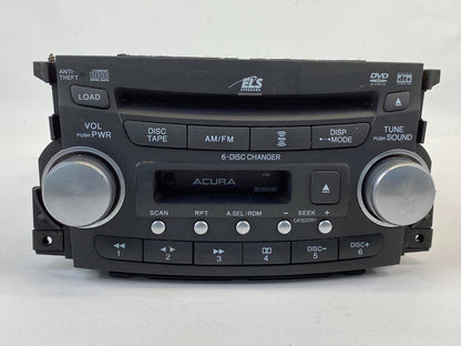 2005 2006 Acura TL AM FM Radio Player 6 Disc CD Receiver 39100-SEP-A010 OEM