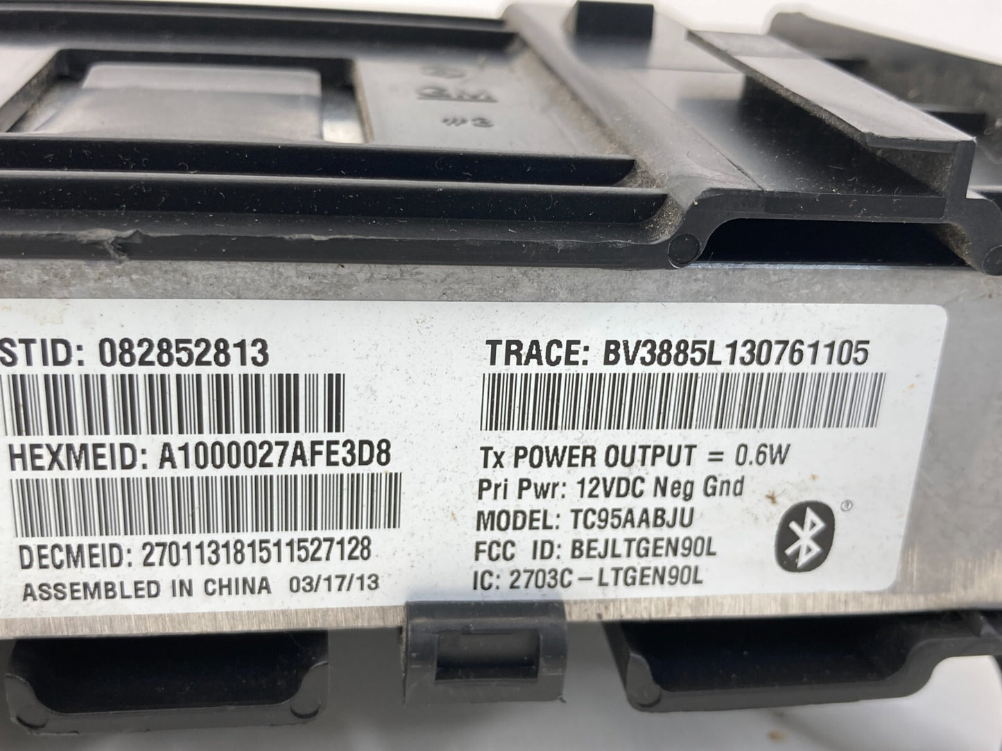 13 Chevrolet Cruze Onstar Telematics Communication Control Module Unit 22783885