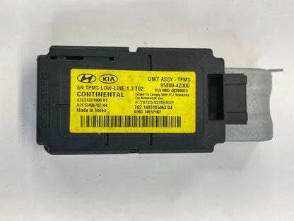 2013-2018 HYUNDAI SANTA FE TPMS TIRE PRESSURE MONITOR MODULE OEM 95800-4Z00