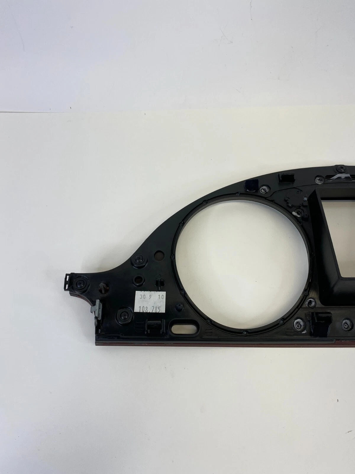 2009-2011 VOLKSWAGEN CC DASHBOARD CLUSTER SPEEDOMETER TRIM W/ HAZARD SWITCH OEM