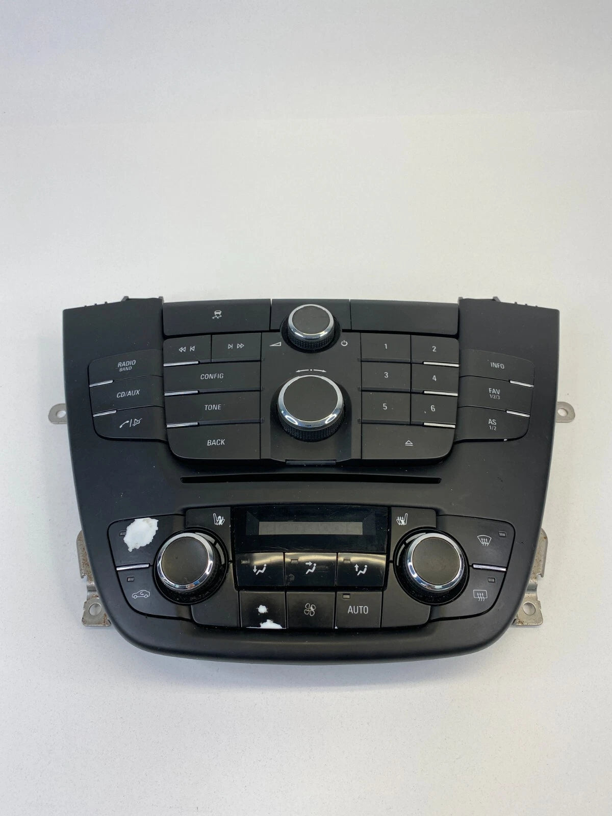 2011 2012 BUICK REGAL RADIO & CLIMATE CONTROL FACEPLATE BEZEL UNIT 13273259 OEM