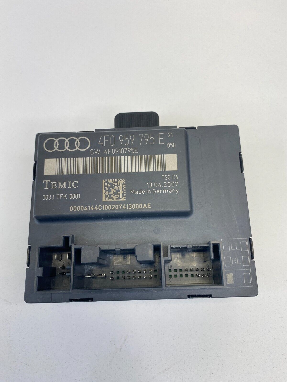 2006 2007 Audi A6 Quattro Rear Left Door Computer Control Module 4F0-959-795 OEM