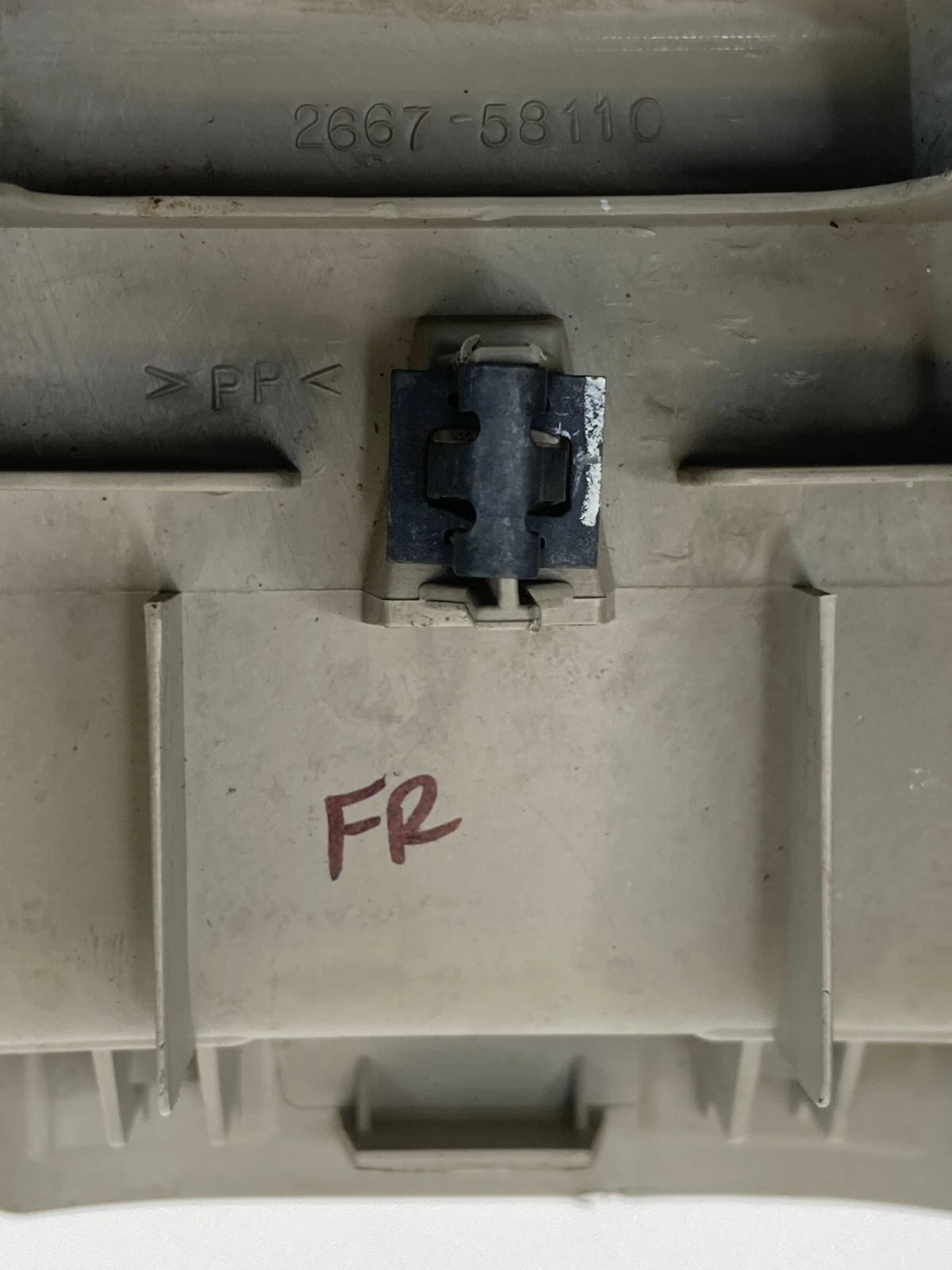 07-10 FORD EDGE FRONT RIGHT SIDE INNER POWER SEAT TRACK COVER 7T43-7866410-C OEM