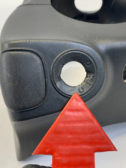 07-09 PONTIAC TORRENT UPPER & LOWER STEERING COLUMN COVER SHROUD TRIM 15142842