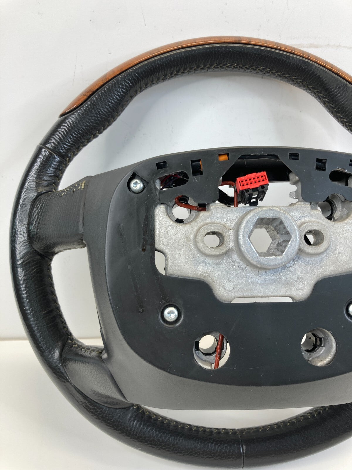 09-12 Ford Flex Steering Wheel w/ Cruise Phone Control & Wood Trim 8A83-3F563