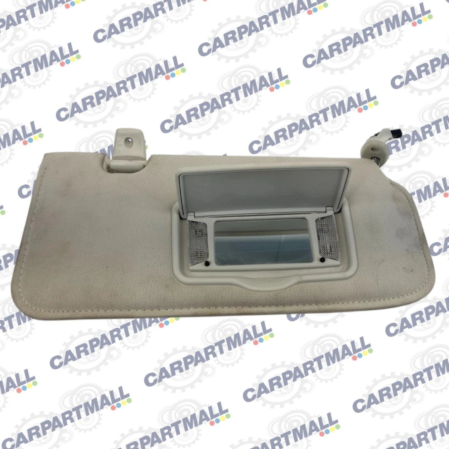 2008 FORD ESCAPE RH PASSENGER SIDE SUN VISOR ILLUMINATED MIRROR UNIT OEM FACTORY