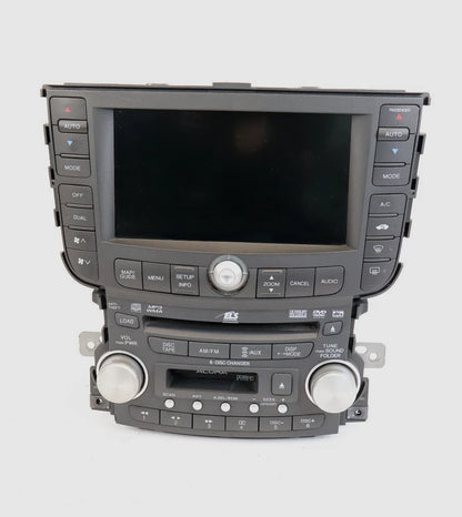 2007 2008 ACURA TL TYPE-S NAVIGATION SCREEN DISPLAY RADIO CLIMATE 39050-SEP-A6