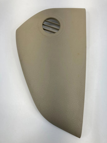 2007-2011 AUDI A6 DASH RIGHT PASSENGER SIDE END CAP COVER 4F2-857-086 OEM