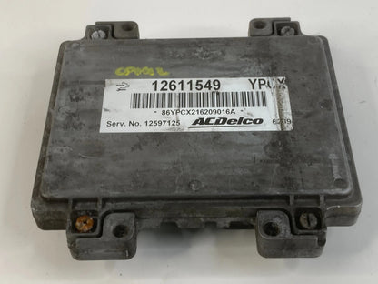 2007-2012 MALIBU 07-10 HHR G5 G6 ENGINE COMPUTER CONTROL MODULE ECU 12597125