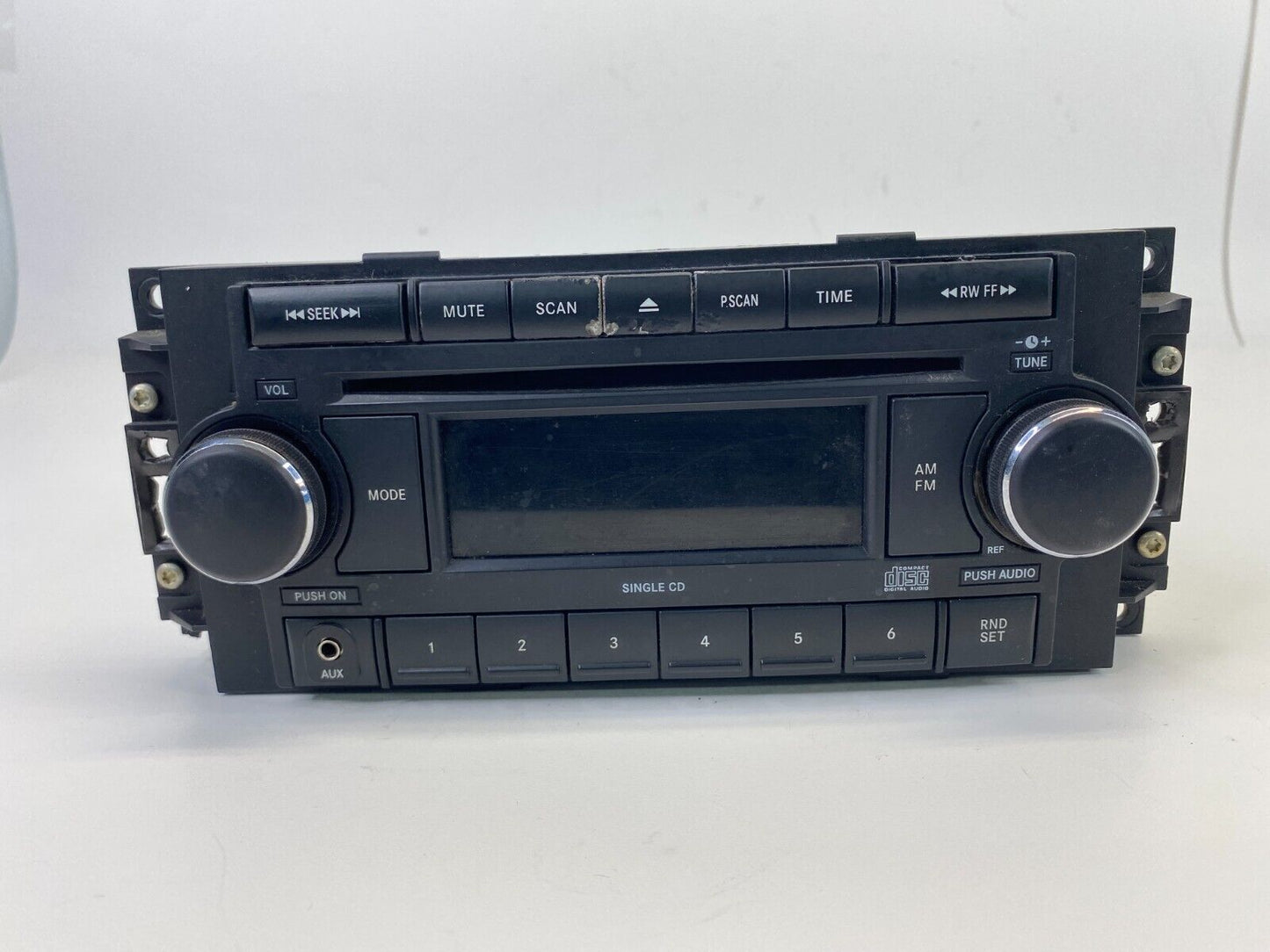 2008 Dodge Caliber AM/FM Radio Single CD Disc Player Disc Stereo 05064171AK OEM