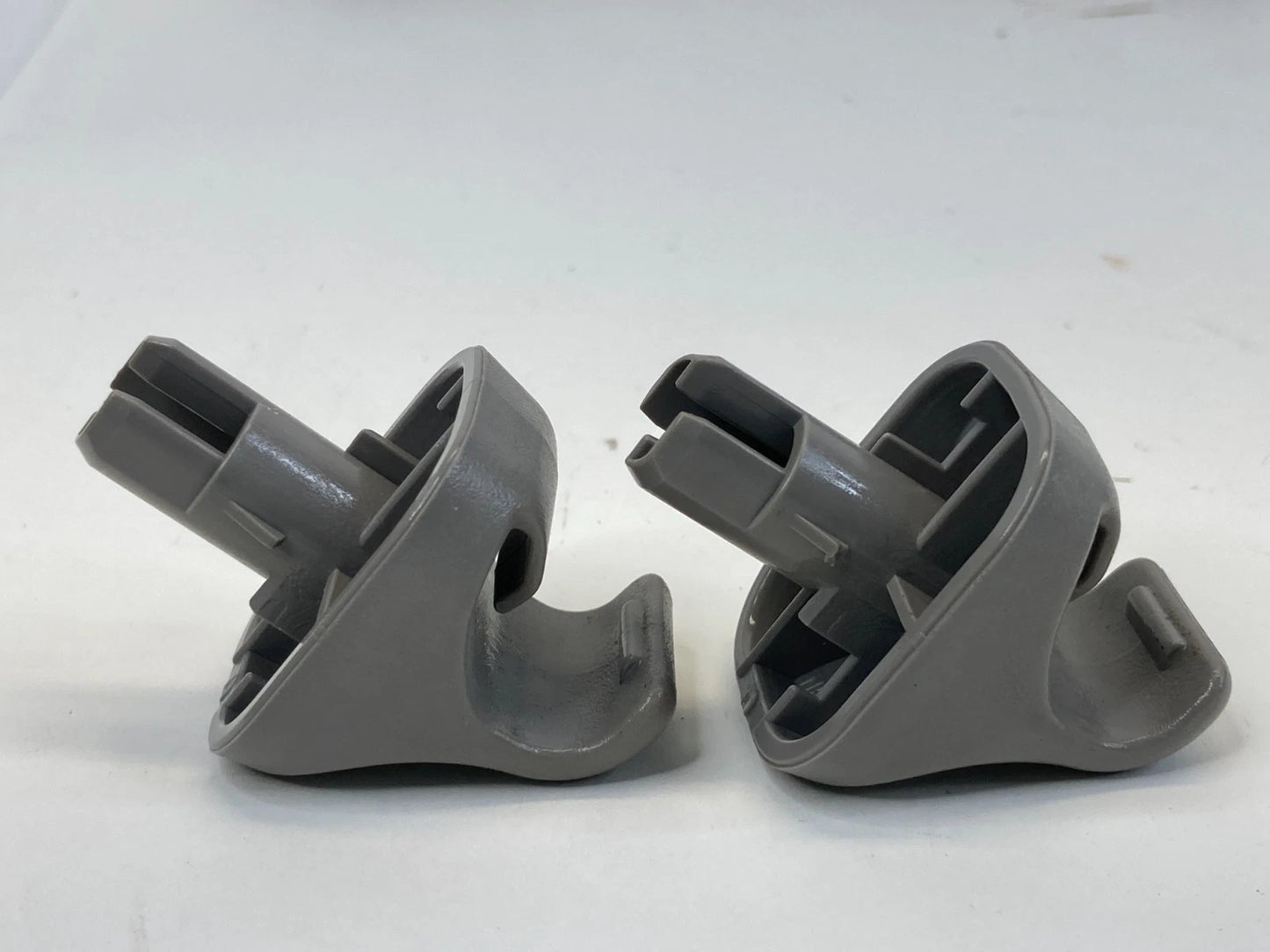 2008-2012 HONDA ACCORD ROOF SUN VISOR CLIP HOLDER BRACKET PAIR SET OEM