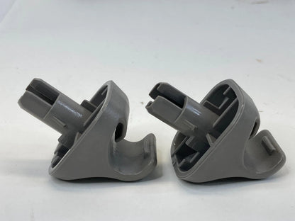 2008-2012 HONDA ACCORD ROOF SUN VISOR CLIP HOLDER BRACKET PAIR SET OEM