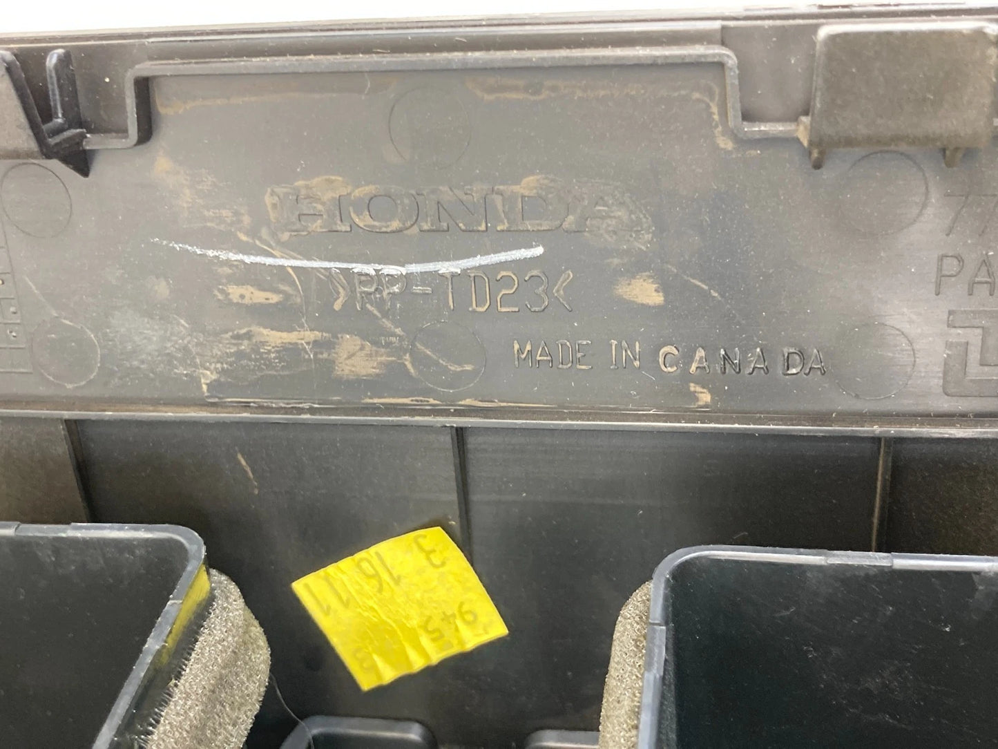 07-13 ACURA MDX DASH CENTER A/C AIR VENT GRILLE OUTLET W/ HAZARD 77250STX-A1 OEM