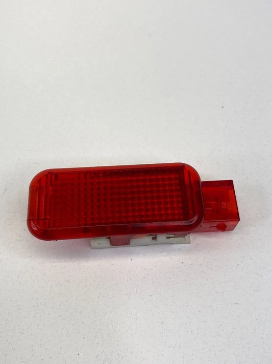 2005-2011 AUDI A6 REAR LEFT DRIVER SIDE INTERIOR DOOR SAFETY WARNING LIGHT RED