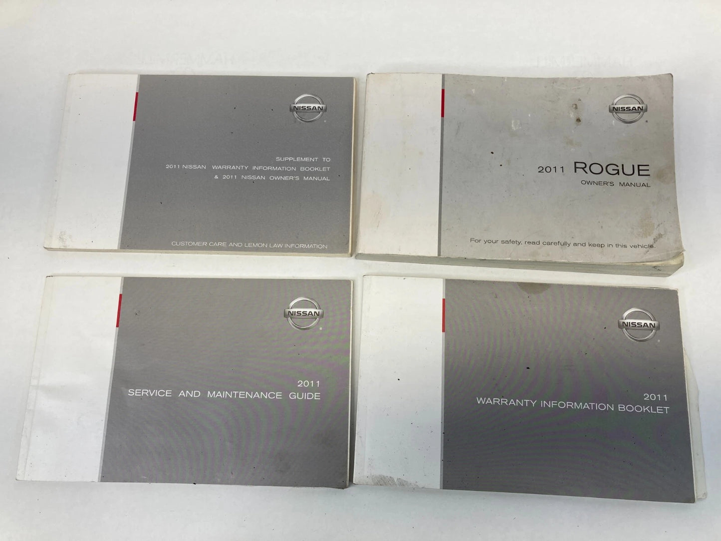 2011 11 NISSAN ROGUE OWNERS MANUAL INFORMATION WARRANTY GUIDE BOOK SET OEM