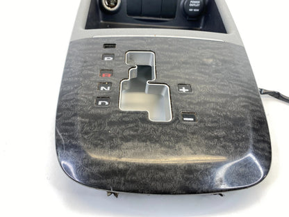07-09 HYUNDAI SANTA FE CENTER CONSOLE SHIFTER INDICATOR BEZEL W/ POWER OUTLET