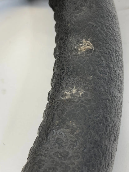 2001 2002 CHRYSLER PT CRUISER BLACK LEATHER STEERING WHEEL WITHOUT CONTROLS OEM