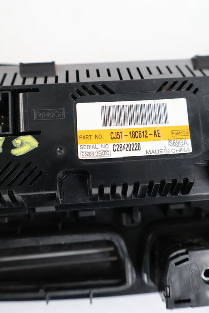 2013-2015 FORD ESCAPE A/C HEATER CLIMATE CONTROL SWITCH PANEL OEM CJ5T-18C612-AE