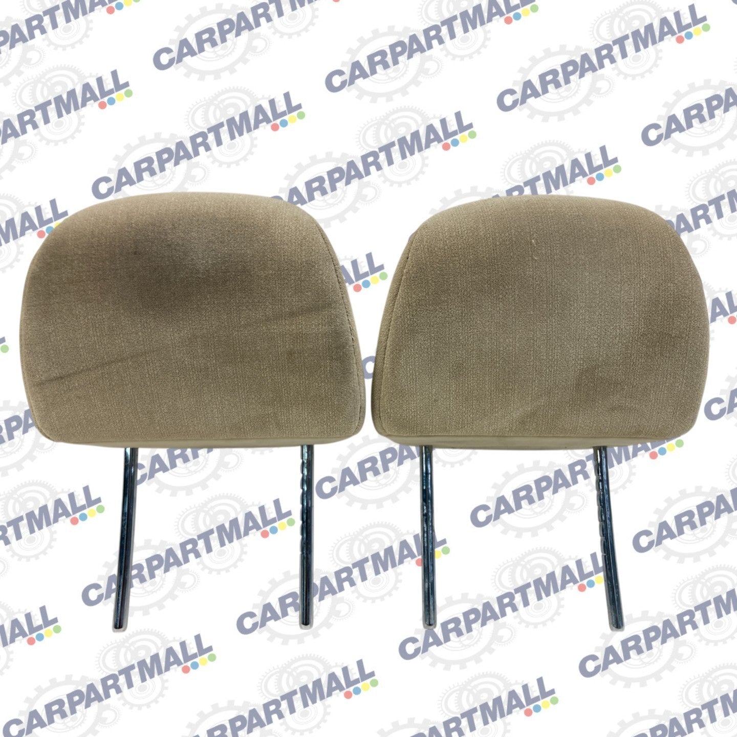 2008-2010 Honda Accord Front Left & Right Side Seat Headrest Head Rest Set Pair