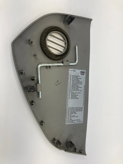 05-07 AUDI A6 QUATTRO DASH LEFT DRIVER END CAP BEZEL FUSE BOX COVER 4F0-857-085