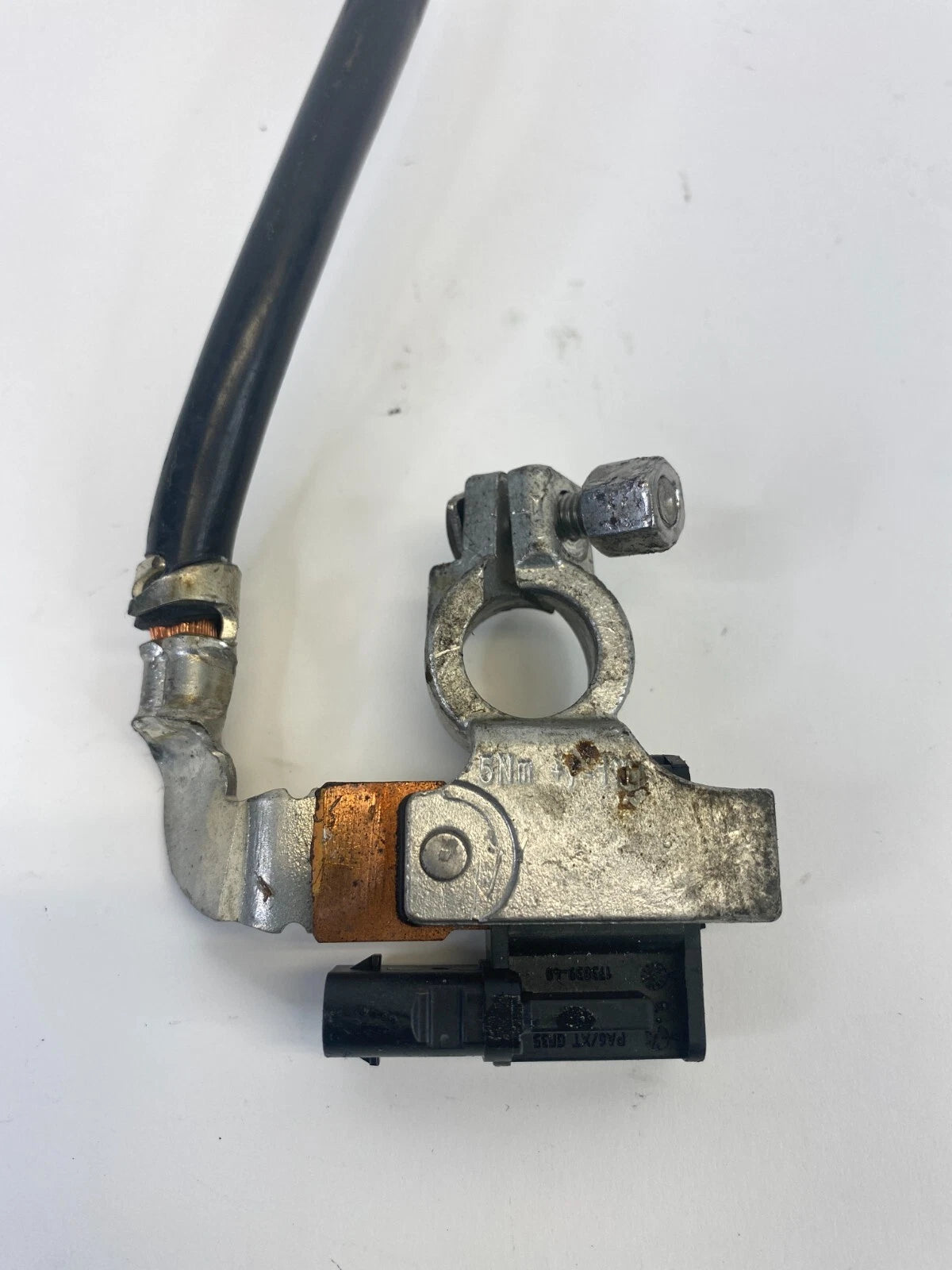 09-11 BMW 328I XDRIVE NEGATIVE BATTERY TERMINAL WIRE CABLE 1242761620001 OEM