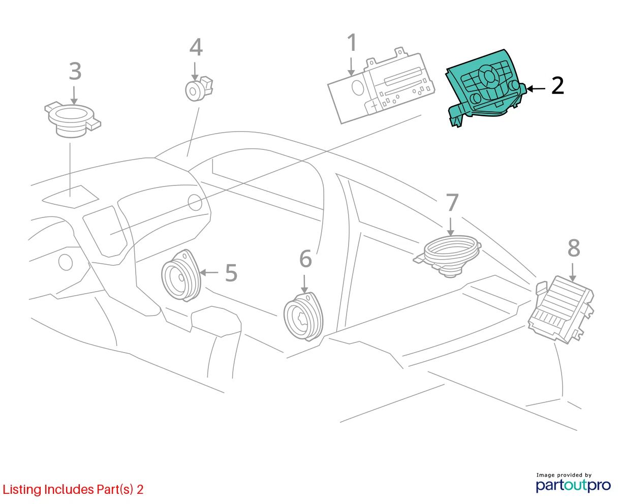 11-16 CHEVROLET CRUZE CD PLAYER AM /FM STEREO RADIO CONTROL PANEL 95914367 OEM