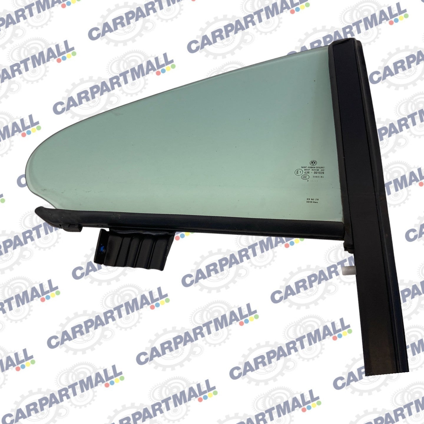 2009-2017 Volkswagen CC Rear Right Door Vent Quarter Window Glass 3C8-845-216