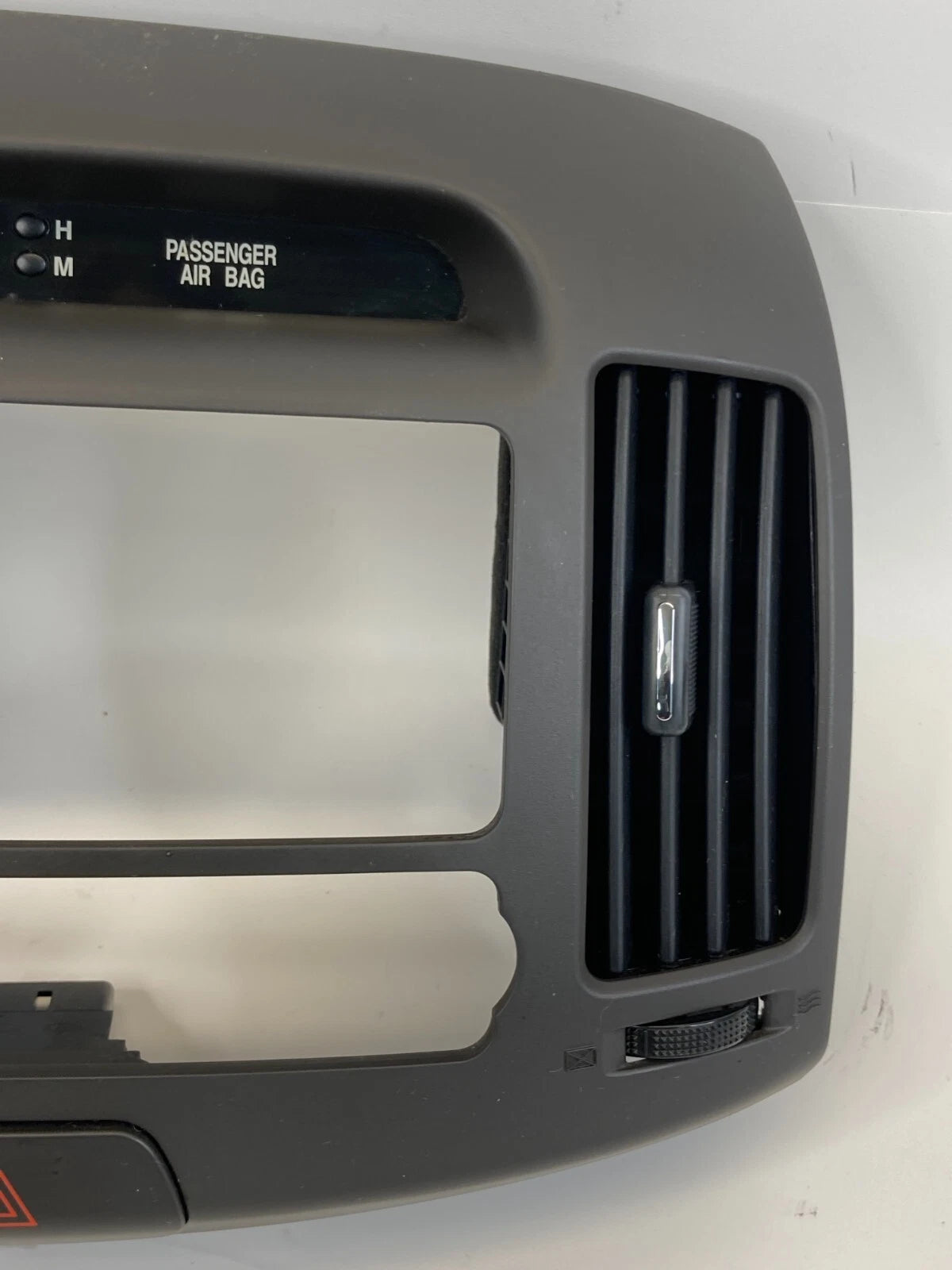 2007-2010 HYUNDAI ELANTRA DASH RADIO FINISH PANEL VENT CLOCK TRIM 974202H000 OEM