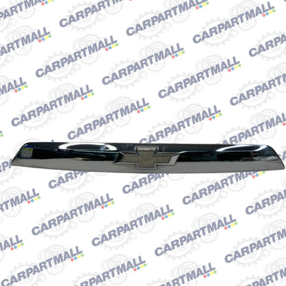 2010-2015 CHEVY EQUINOX LIFTGATE CENTER APPLIQUE MOLDING W/O CAMERA 20879489 OEM